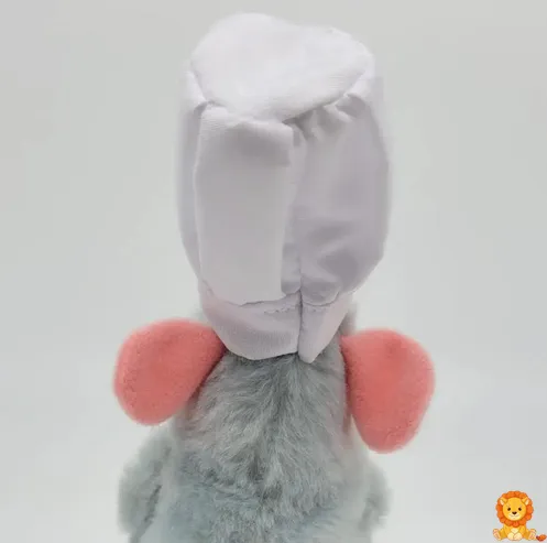 Peluche de Ratatouille Rémy con imanes, ideal para decorar o jugar. Rémy lleva su gorro de chef y una expresión amigable. - View 7