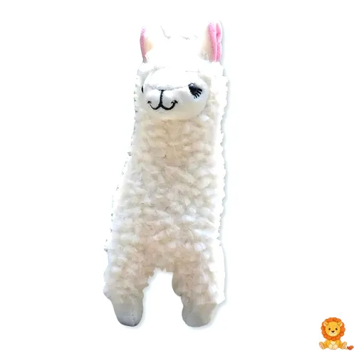 长毛羊驼毛绒玩具