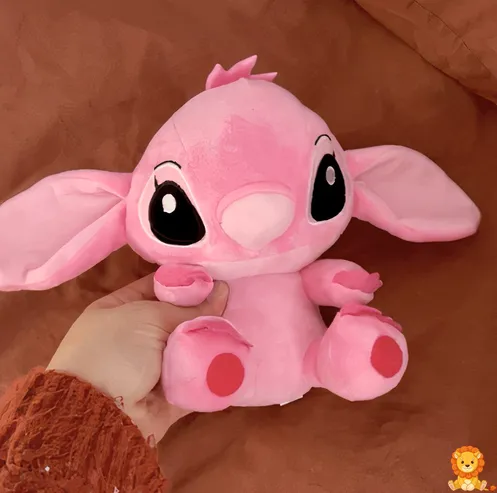 בובת מלאך פרווה חמודה במיוחד, עם כנפיים רכות ועיניים גדולות, מושלמת לחיבוקים וקישוט החדר. - View 5