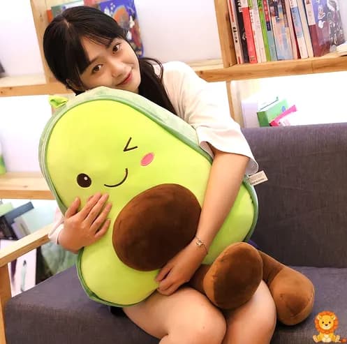 Peluche avocat mignon pour fille - View 5