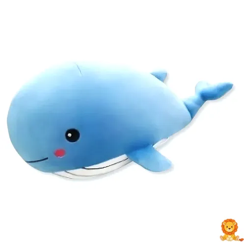 לוויתן כחול קטיפתי ביישן