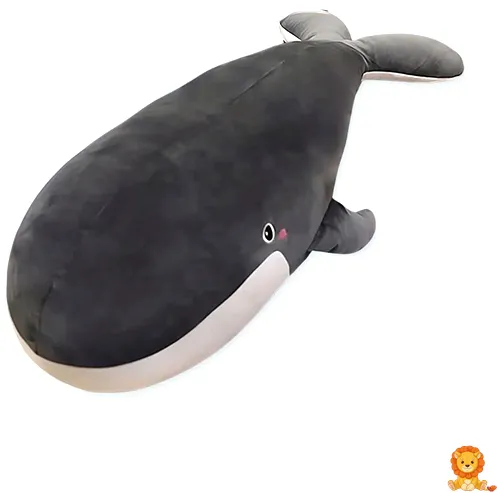 לוויתן אפור ענק מבד