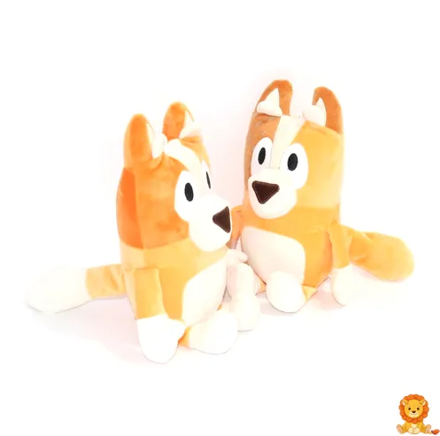 블루이와 빙고 엄마 봉제인형, 아이들이 안고 놀기에 이상적인 크기, 부드러운 재질, 아이들의 상상력과 감성 발달에 도움을 주는 디자인. - View 4