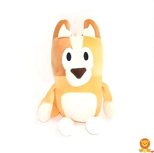 블루이와 빙고 엄마 봉제인형, 아이들이 안고 놀기에 이상적인 크기, 부드러운 재질, 아이들의 상상력과 감성 발달에 도움을 주는 디자인. - View 5