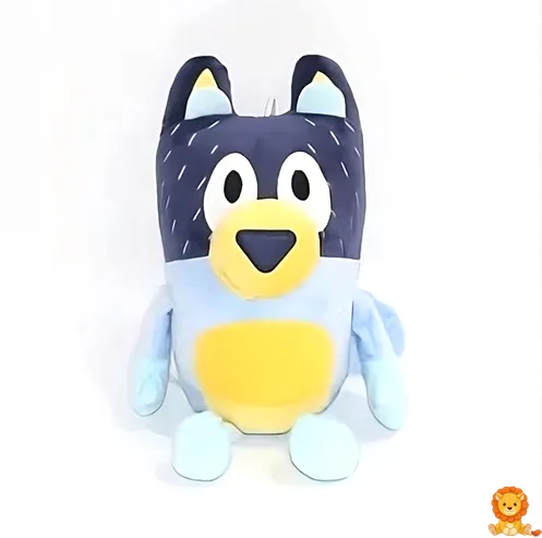 Bluey och Bingo Pappa plyschleksak, mjuk och kramvänlig, perfekt för barn i alla åldrar, högkvalitativt material, detaljerad design. - View 2