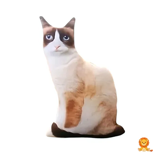 Nyanko Sensei musta kissa pehmolelu istumassa, pehmeä ja laadukas materiaali, eri kokoja saatavilla, täydellinen lahja anime-faneille. - View 3