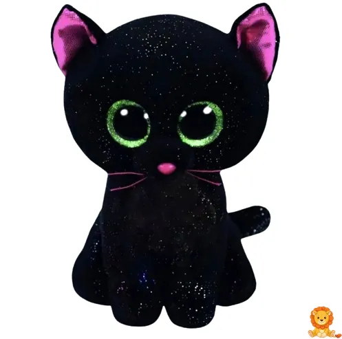 Musta kissa TY Halloween -pehmolelu