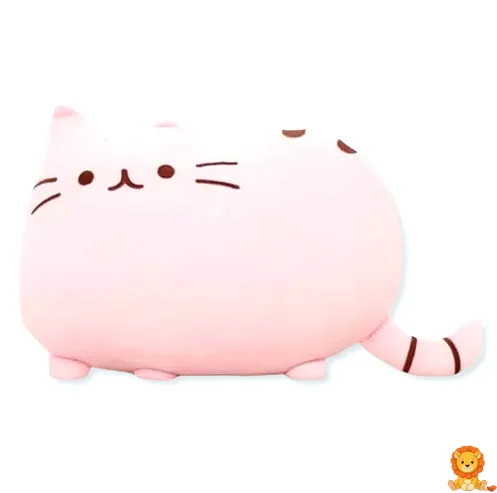 Сладък розов котешки плюш