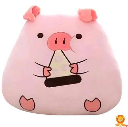 Gieriges Schwein Plüschtier