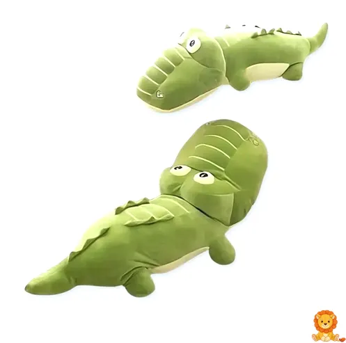 لعبة تمساح ضخمة محشوة