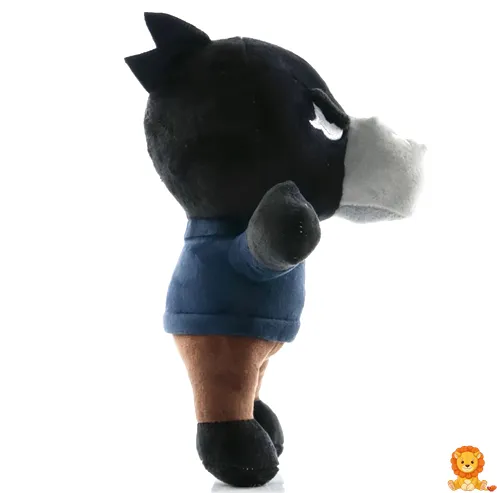ตุ๊กตาอีกาจาก Brawl Stars สีดำและม่วง, รายละเอียดปักอย่างดี, นุ่มน่ากอด, เหมาะสำหรับแฟนเกม Brawl Stars ทุกวัย - View 3