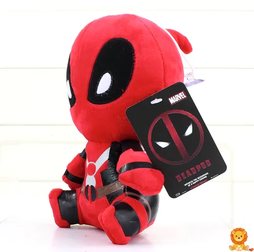 Deadpool Fortnite peluş oyuncak, detaylı dikişli, yüksek kaliteli malzemeden üretilmiş, eğlenceli ve koleksiyonluk. - View 2