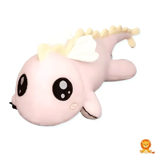ตุ๊กตาไดโนเสาร์สีชมพูตัวใหญ่