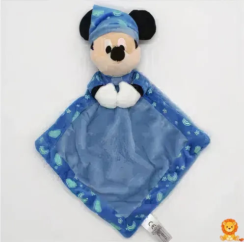 Mickey Mouse Comfort Plush, featuring a soft, huggable design with embroidered details, perfect for cuddling and playtime. Made with child-safe materials. - View 3