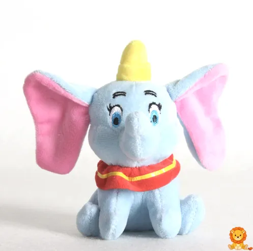 Мека, синя плюшена играчка Дъмбо