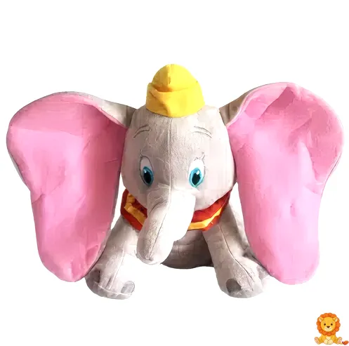 Peluche Dumbo Elefant, cu urechi mari și zâmbet prietenos, perfectă pentru îmbrățișări și joacă. - View 5