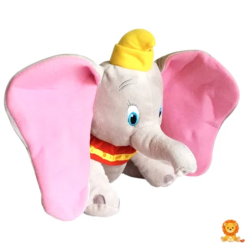 Peluche Dumbo Elefant, cu urechi mari și zâmbet prietenos, perfectă pentru îmbrățișări și joacă. - View 4