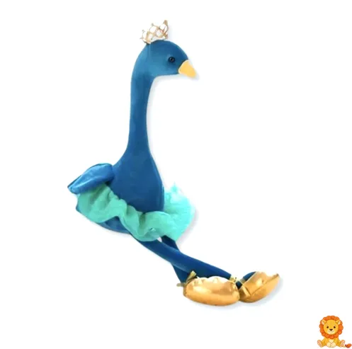 Flamenco Azul de Peluche