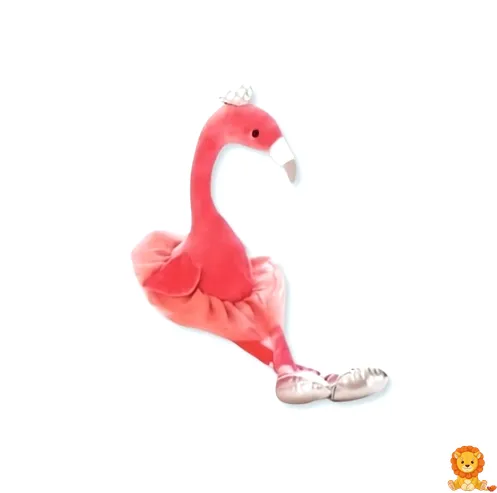 Flamenco rosado de peluche