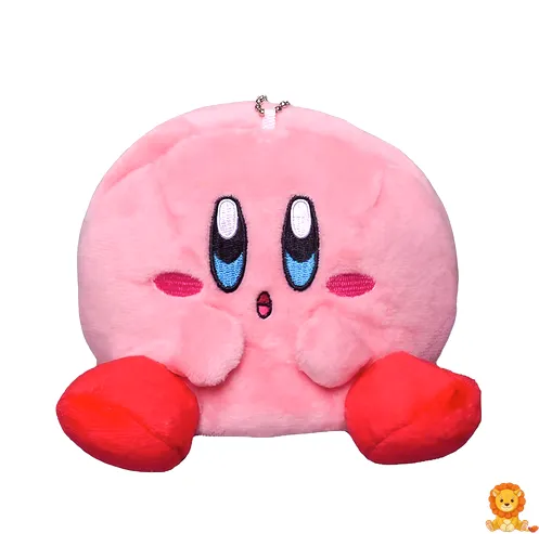 Kirby de pluș cu obraji roșii