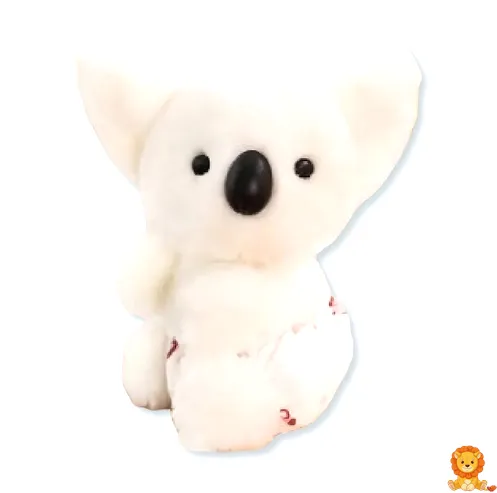 ตุ๊กตาโคอาล่าสีขาวสไตล์คาวาอิ