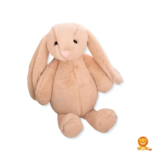 ตุ๊กตากระต่ายสีเบจคาวาอิ
