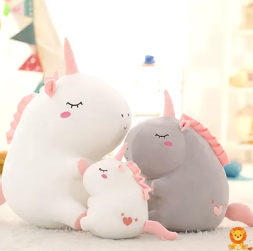 Peluche licorne super douce blanche - View 8