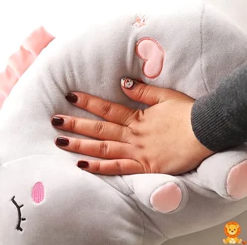 Peluche licorne super douce blanche - View 9