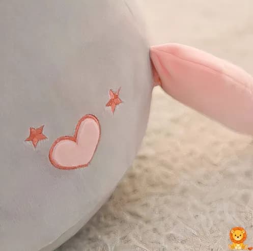 Peluche licorne super douce blanche - View 3