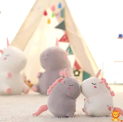 Peluche licorne super douce blanche - View 4