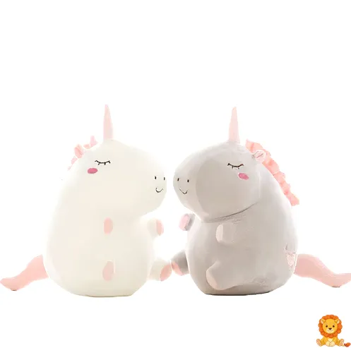 ตุ๊กตาผ้าขนนุ่มยูนิคอร์นสีเทา Super Soft ตัวใหญ่ ขนฟู นุ่มนิ่ม น่ากอด เหมาะสำหรับเป็นของขวัญหรือของเล่นสำหรับเด็ก - View 3