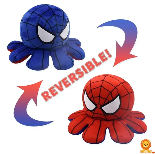 Peluche reversible de pulpo pequeño