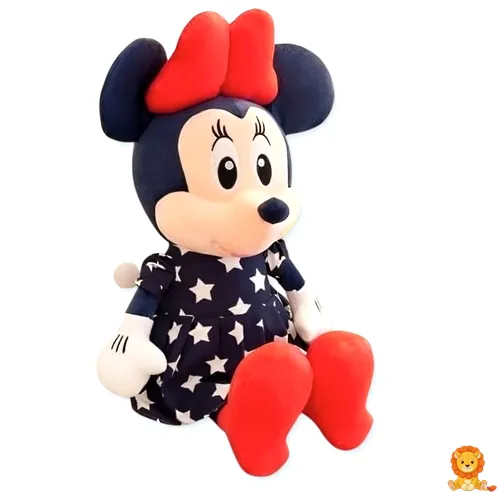 Yıldızlı elbiseli Minnie peluş