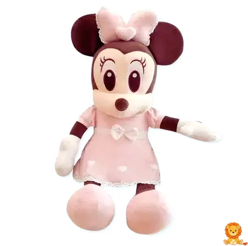 Rózsaszín Minnie plüss