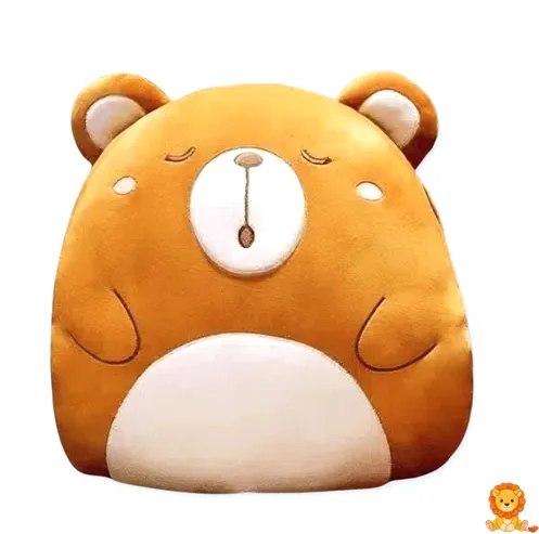 봉제 곰 베개