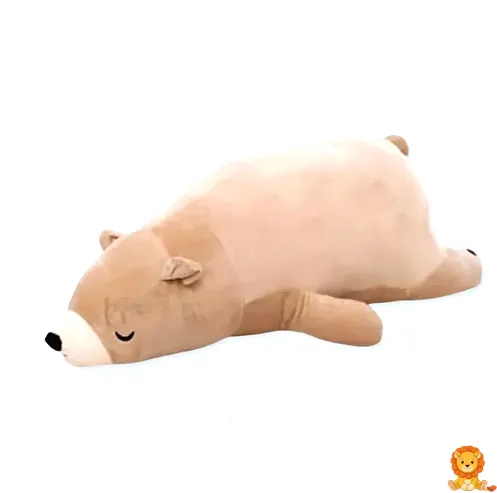 갈색 곰인형 자는 모습