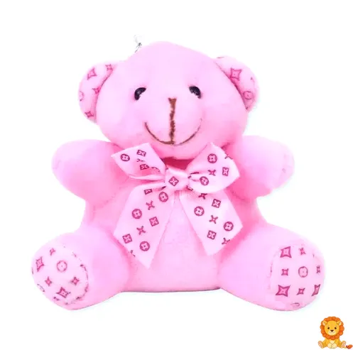 핑크 곰인형 키링
