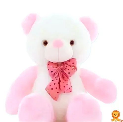 귀여운 핑크 곰인형