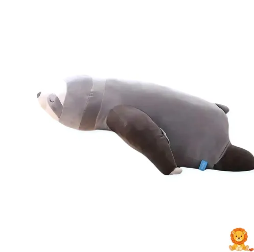 Сив плюшен ленивец