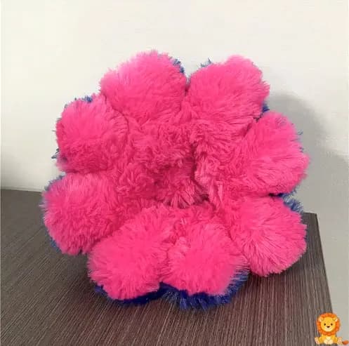 Huggy Wuggy ters çevrilebilir ahtapot peluş, bir tarafı mutlu, diğer tarafı üzgün ifadeye sahip, yumuşak ve sevimli oyuncak. - View 3