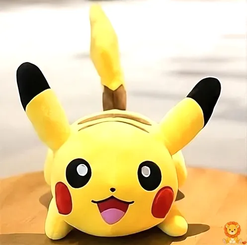 ตุ๊กตาปิกาจูยิ้มกว้าง ขนาด 25ซม. ทำจากวัสดุคุณภาพดี นุ่ม น่ากอด เหมาะสำหรับเด็กและผู้ใหญ่ เป็นของขวัญที่สมบูรณ์แบบสำหรับแฟนโปเกมอน - View 3
