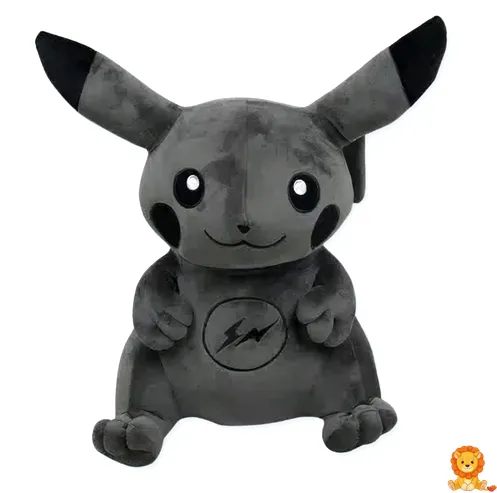 黒いピカチュウのぬいぐるみ