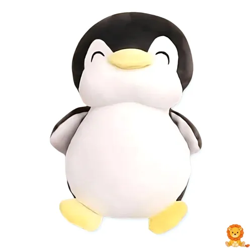 ของเล่นตุ๊กตาเพนกวินดำยิ้ม