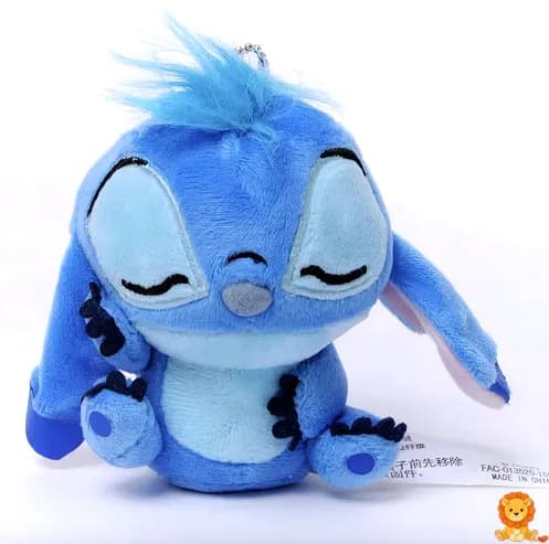 Plišasti obesek za ključe Stitch, majhna plišasta igrača Stitch z zanko za pritrditev na ključe ali torbo, idealna za oboževalce Disneyjevih likov. - View 2
