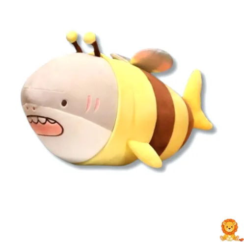 ปลาฉลามยัดไส้แต่งตัวเป็นผึ้ง