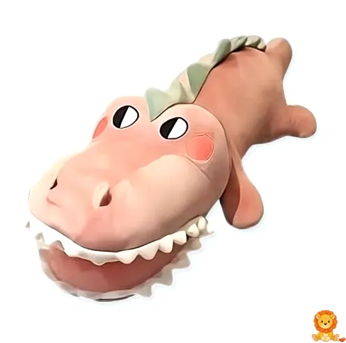 تمساح وردي مرح محشو