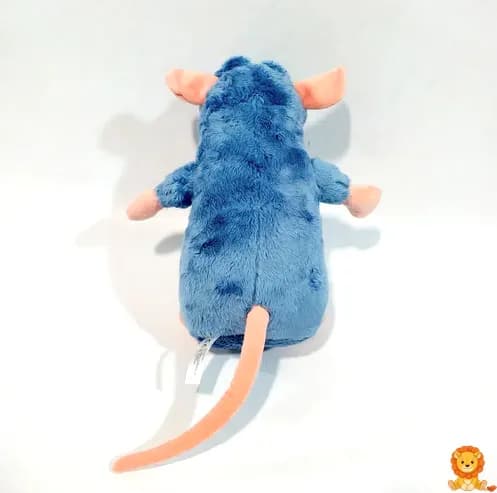 Peluche de Rémy Ratatouille, el famoso chef rata de la película de Disney Pixar, con su gorro de cocinero y expresión amigable. - View 5