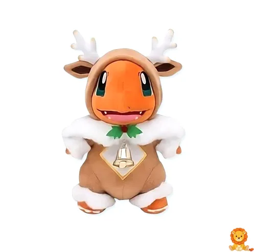 Charmander Reindeer Christmas Plush