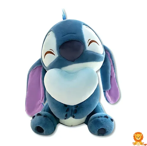 ตุ๊กตา สติทช์ ถือหัวใจ