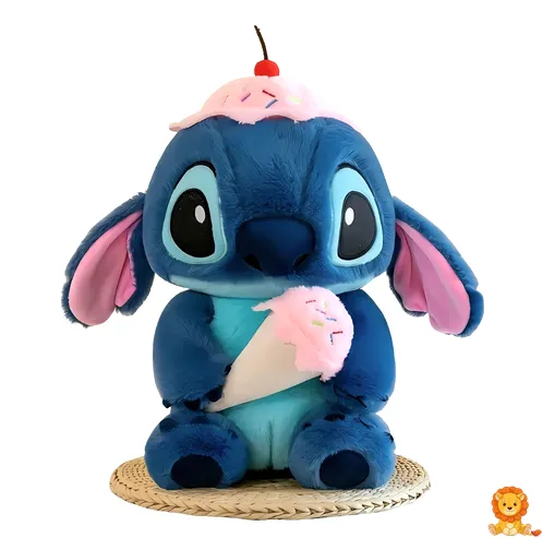 Plüss Stitch fagylalttal